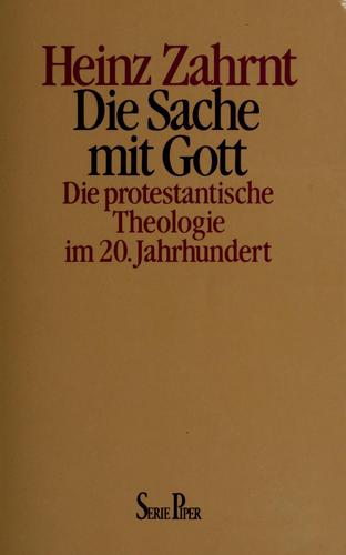 Cover for Die Sache mit Gott