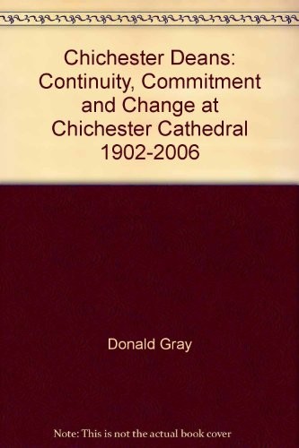 Cover for Chichester deans