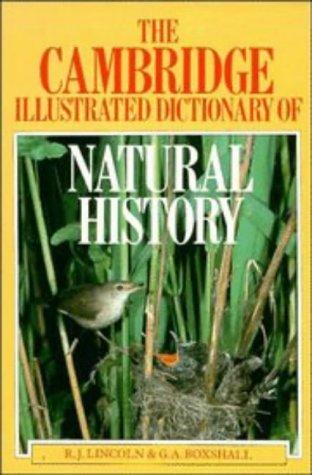 Cover for Cambridge illustrated dictionary of natural history