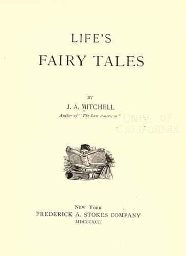 Cover for Life's fairy tales