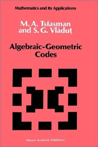 Cover for Algebraic-geometric codes