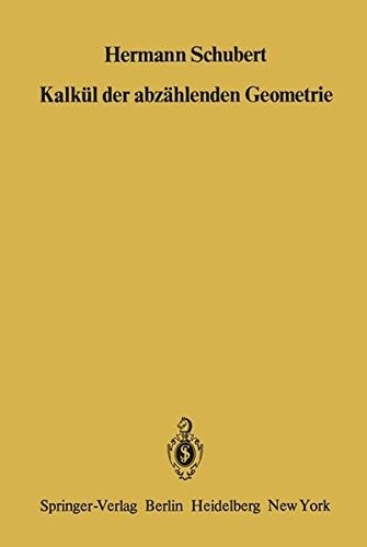 Cover for Kalkül der abzählenden Geometrie