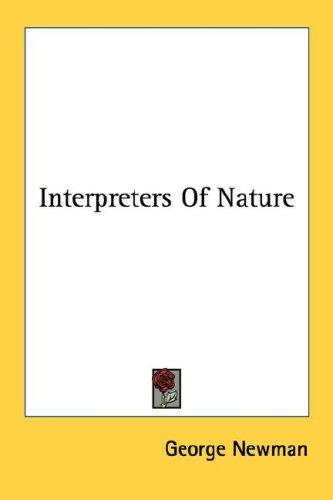 Cover for Interpreters Of Nature