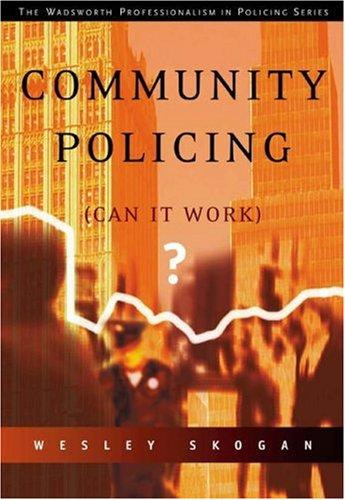 Cover for Community Policing