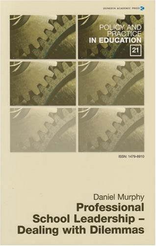 Cover for Professional School Leadership