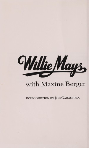 Cover for Willie Mays, "Play ball!"