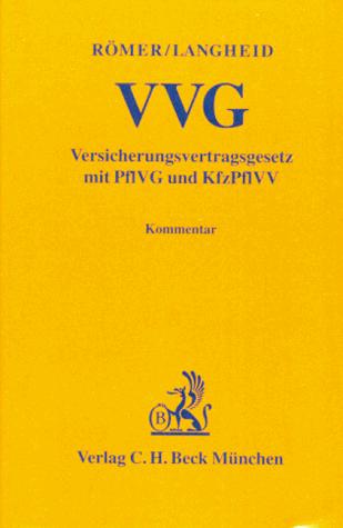 Cover for Versicherungsvertragsgesetz