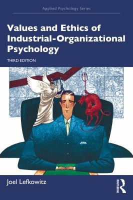 Cover for Values and Ethics of Industrial-Organizational Psychology