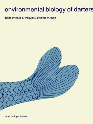 Cover for Environmental biology of darters
