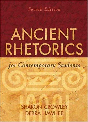 Cover for Ancient Rhetorics for Contemporary Students (4th Edition)