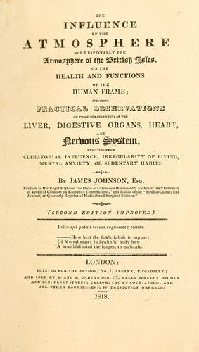 Cover for The influence of civic life, sedentary habits, and intellectual refinement, on human health, and human happiness