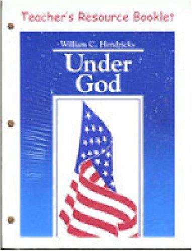 Cover for Under God - Teacher's Guide, pk