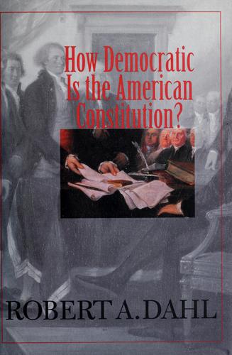 Cover for How Democratic Is the American Constitution?