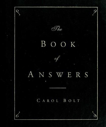 Cover for The  book of answers