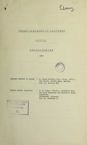 Cover for [Report 1959]