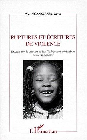 Cover for Ruptures et écritures de violence