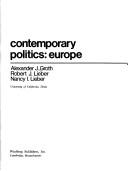 Cover for Contemporary politics