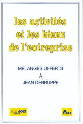 Cover for Les activites et les biens de l'entreprise