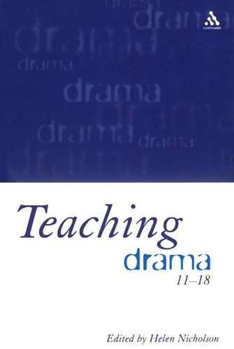 Cover for Teaching drama 11-18