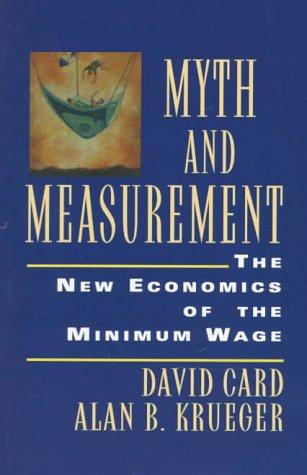 Cover for Myth and Measurement
