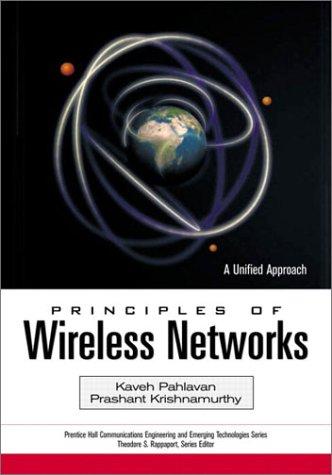 Cover for Principles of Wireless Networks