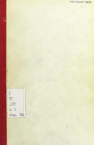 Cover for The Homeric poems as history