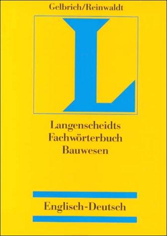 Cover for Fachwörterbuch, Bauwesen