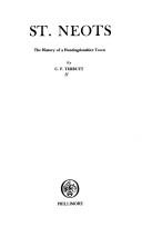 Cover for St. Neots, the history of a Huntingdonshire town