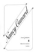 Cover for Nancy Cunard