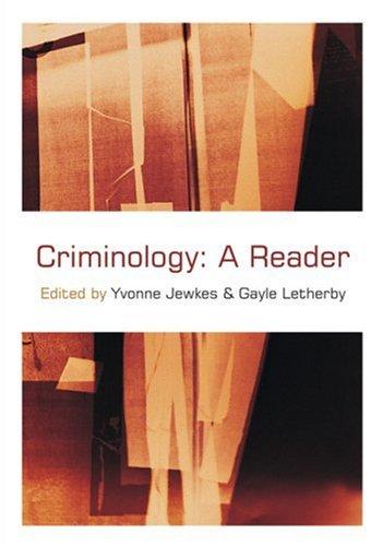Cover for Criminology