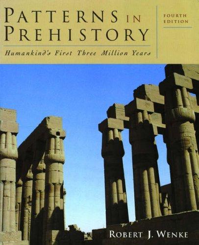 Cover for Patterns in prehistory