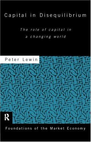 Cover for Capital in Disequilibrium