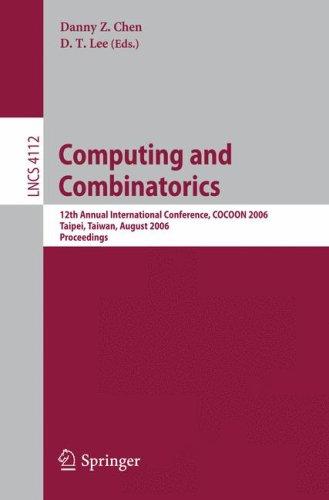 Cover for Computing and Combinatorics