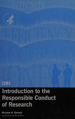 Cover for ORI introduction to the responsible conduct of research