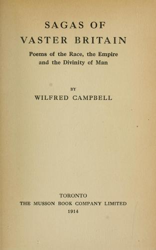 Cover for Sagas of vaster Britain