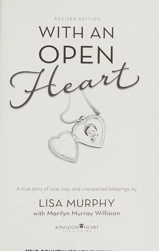 Cover for With an open heart