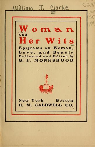Cover for Woman and her wits