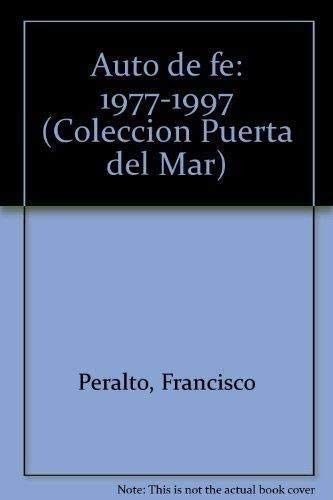 Cover for Auto de fe