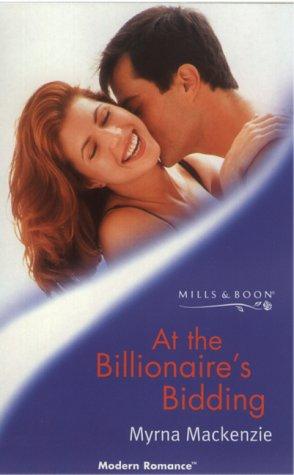 Cover for At the Billionaire's Bidding