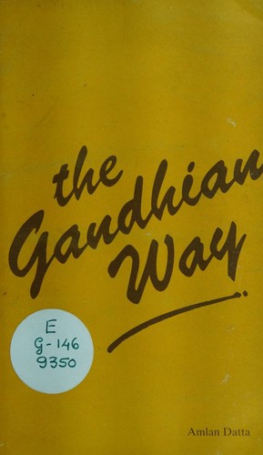 Cover for The Gandhian way