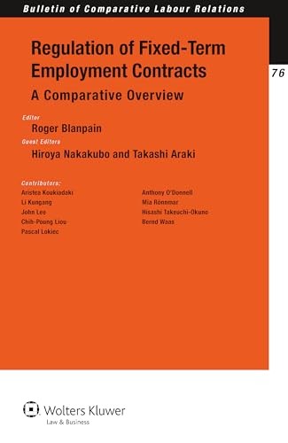 Cover for Regulation of fixed-term employment contracts