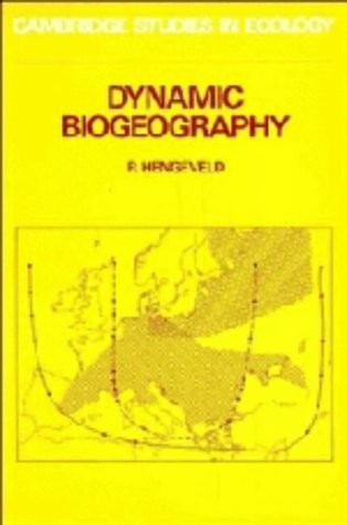 Cover for Dynamic biogeography