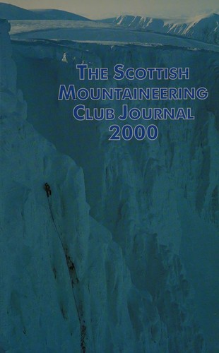 Cover for Scottish Mountaineering Club Journal