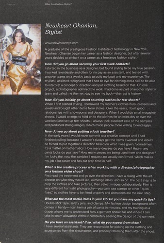 Cover for Fashion Stylist's Handbook