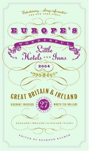 Cover for Europe's Wonderful Little Hotels and Inns 2004