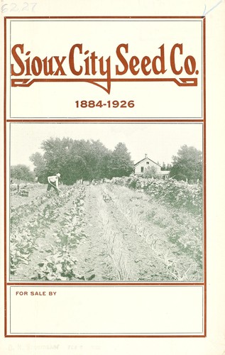 Cover for General retail and descriptive catalog