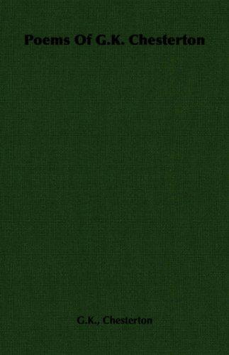 Cover for Poems Of G.K. Chesterton