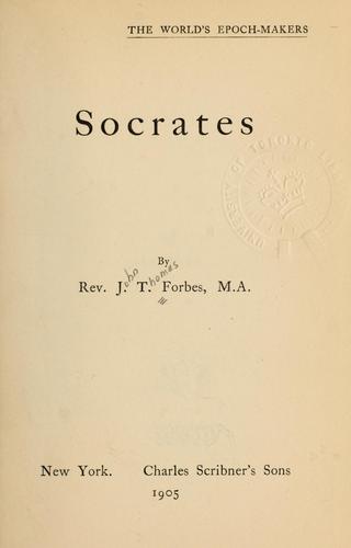 Cover for Socrates