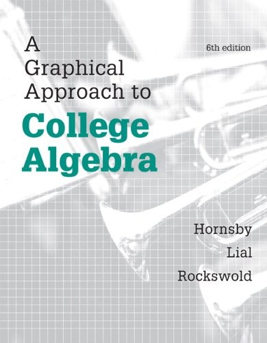 Cover for A Graphical Approach to College Algebra