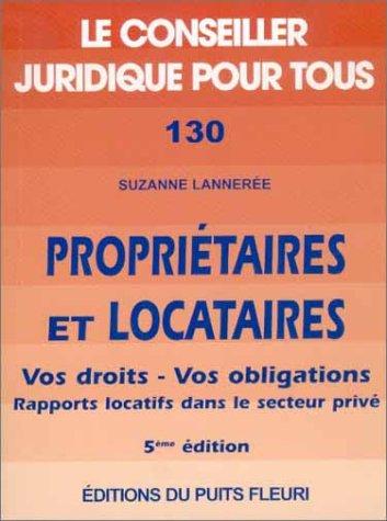 Cover for Propriétaires et locataires 